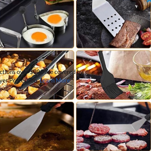 16 piece grilling set for Blackstone type griddles. - Picture 4 of 6